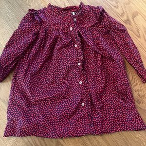 Toddler girl heart dress ❤️❤️boutique brand busy bee! Size 18-24 month!